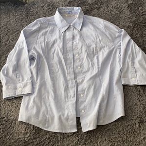 Pinstripe Button Down